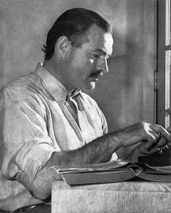 ErnestHemingway image from For Whom the Bell Tolls